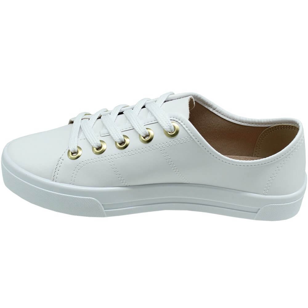 Tênis Moleca Napa Sardenha Neo Feminino Branco 3