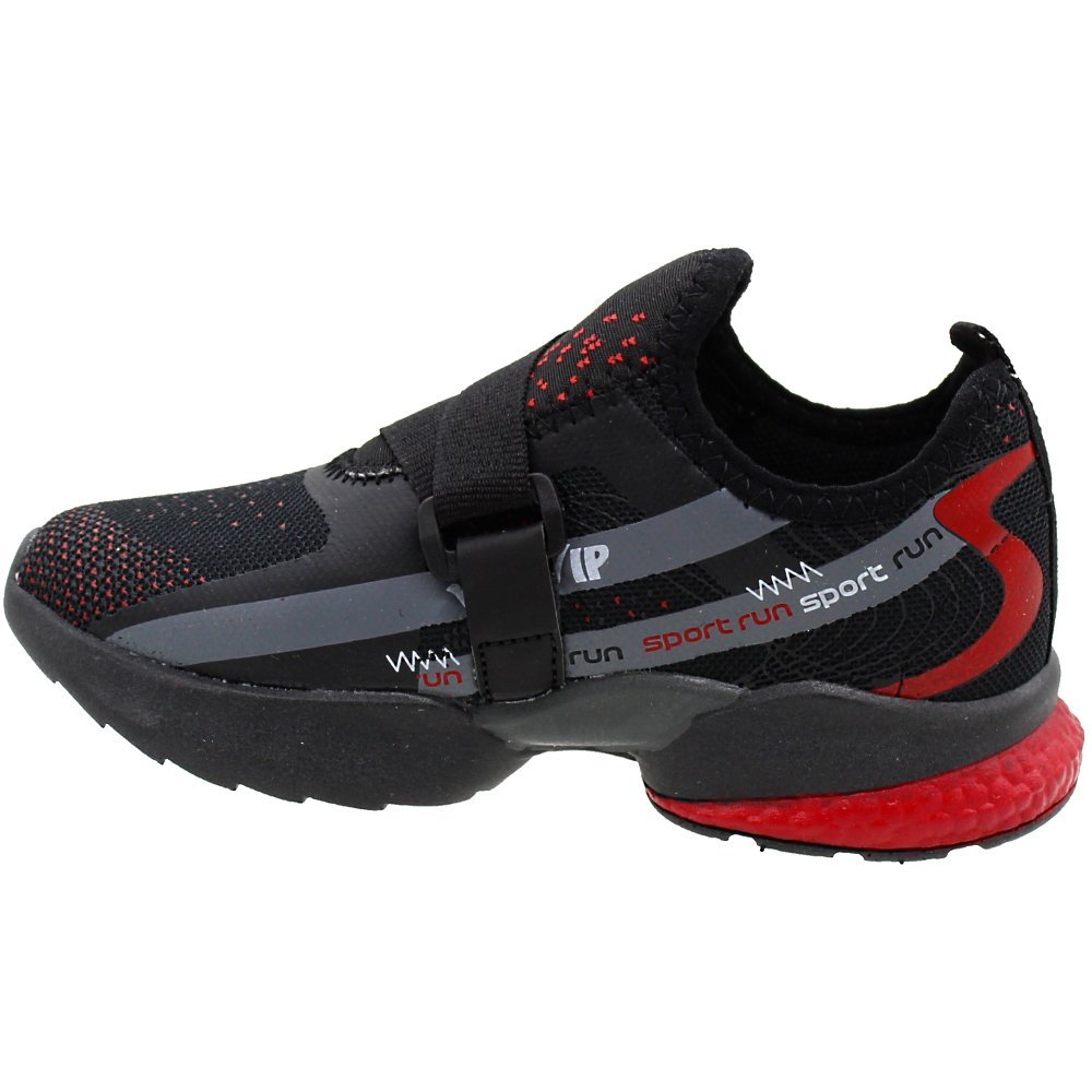 Tênis Infantil Via Vip Run Sport Masculino Preto 2