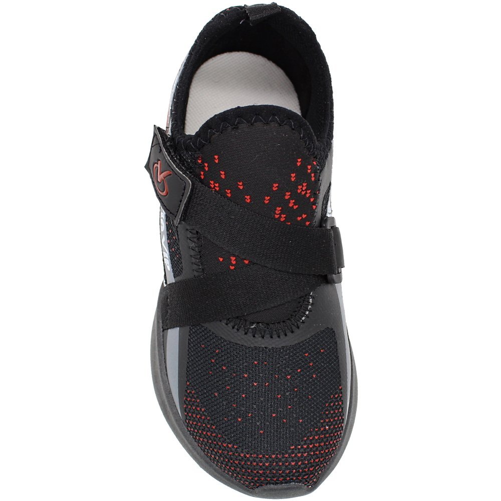 Tênis Infantil Via Vip Run Sport Masculino Preto 3