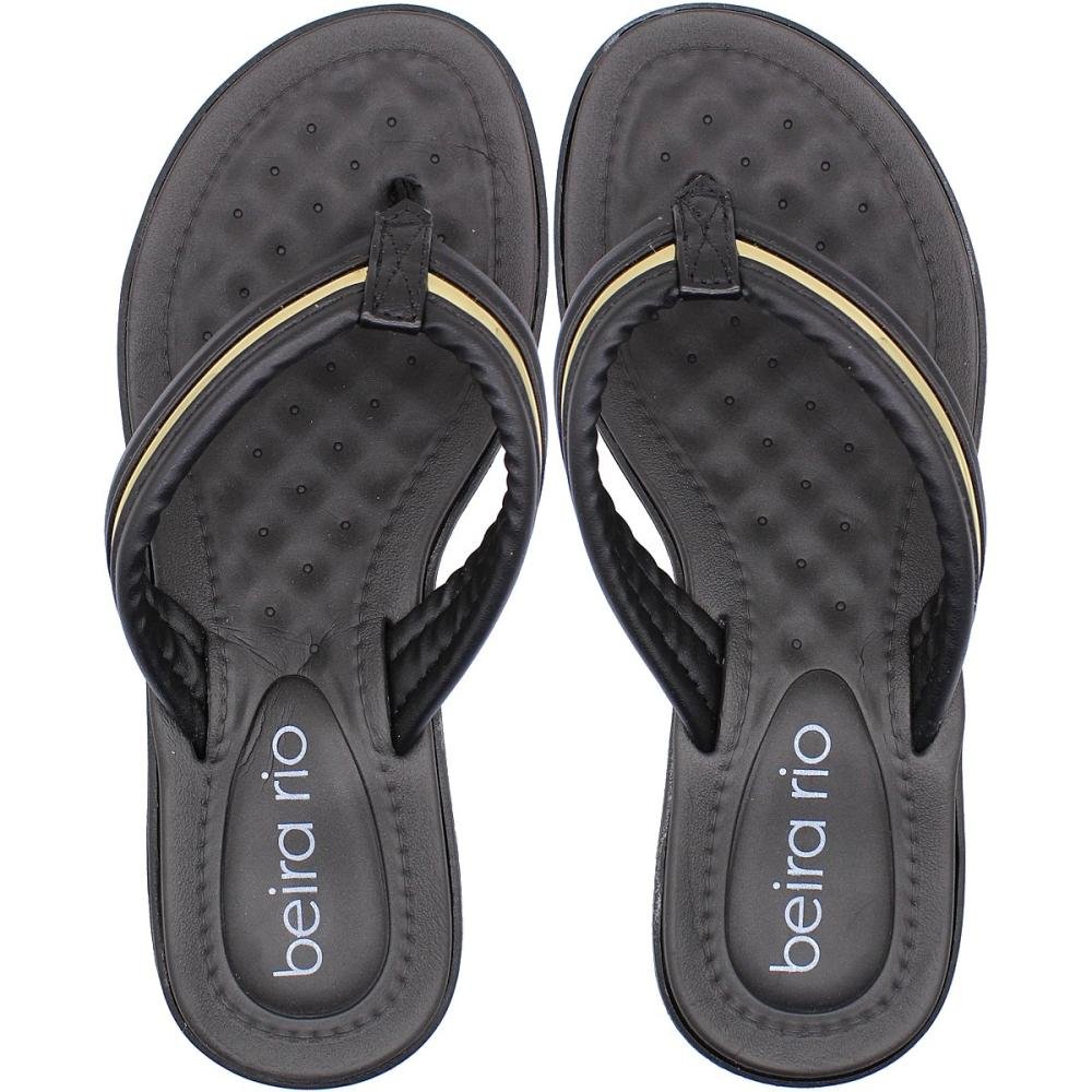 Tamanco Casual Beira Rio Tira Larga Básica Anabela Feminino 