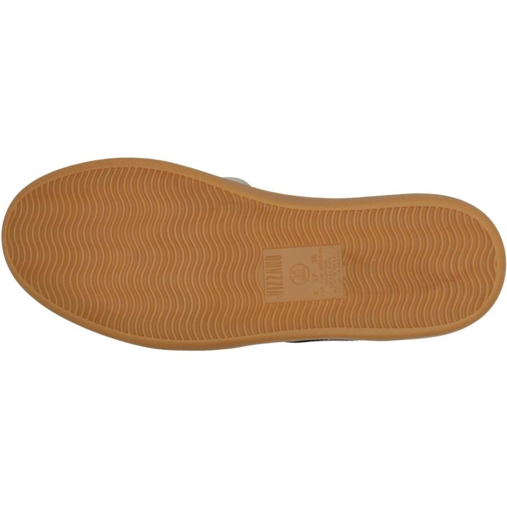 Tênis Casual Vizzano Victory Recorte Camurça Feminino Branco/Preto 5