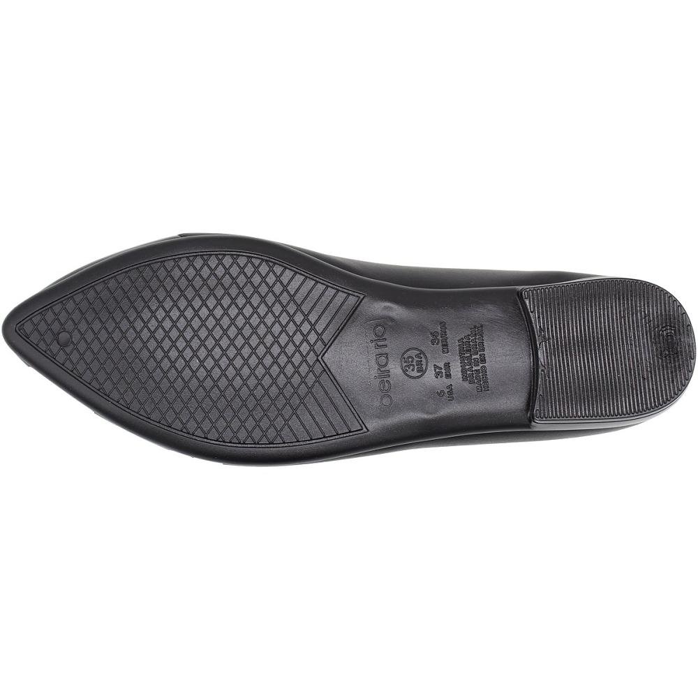 Sapatilha Beira Rio Napa Sardenha Verniz Feminina Preto 5