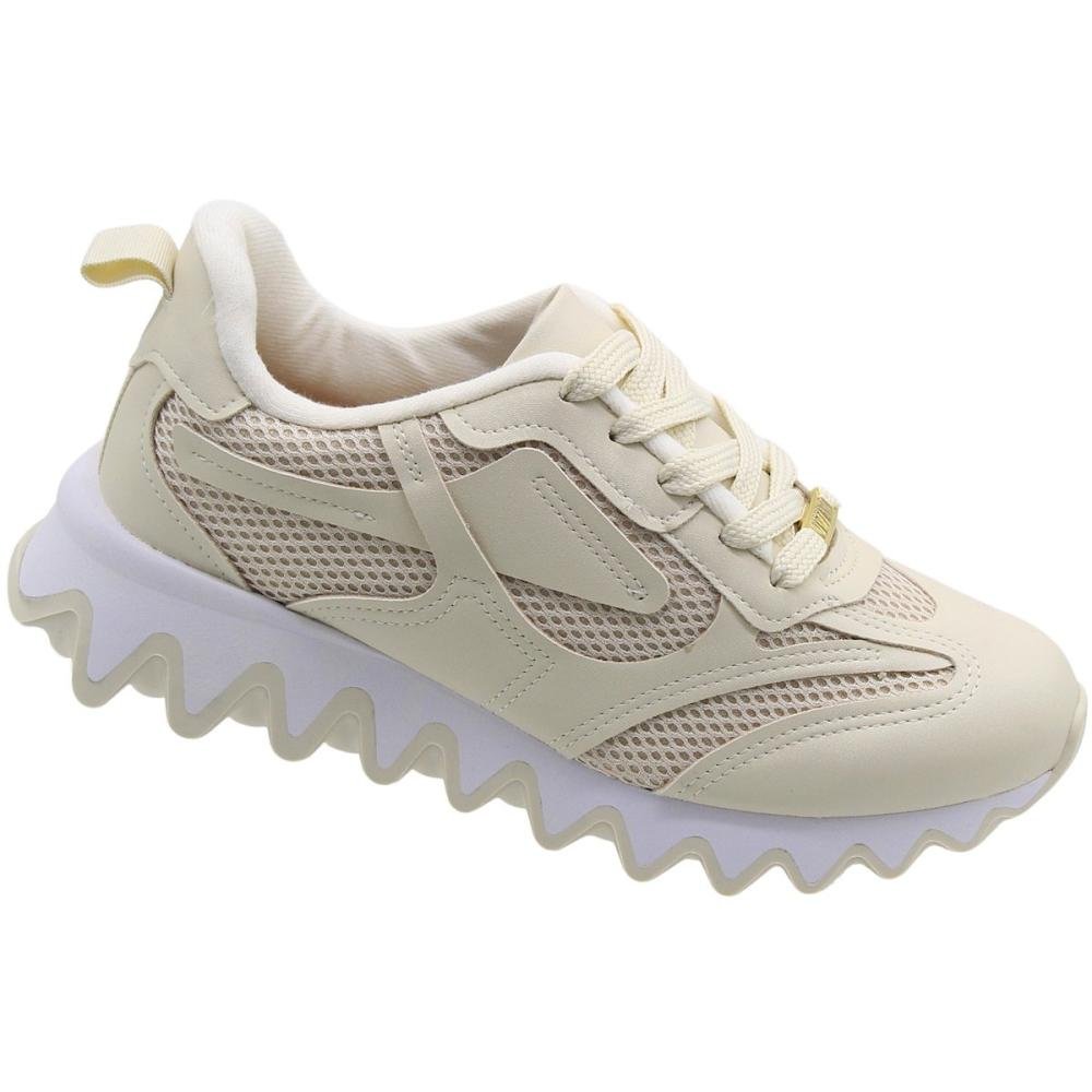 Tênis Casual Vizzano Nylon Fre Feminino Branco 2