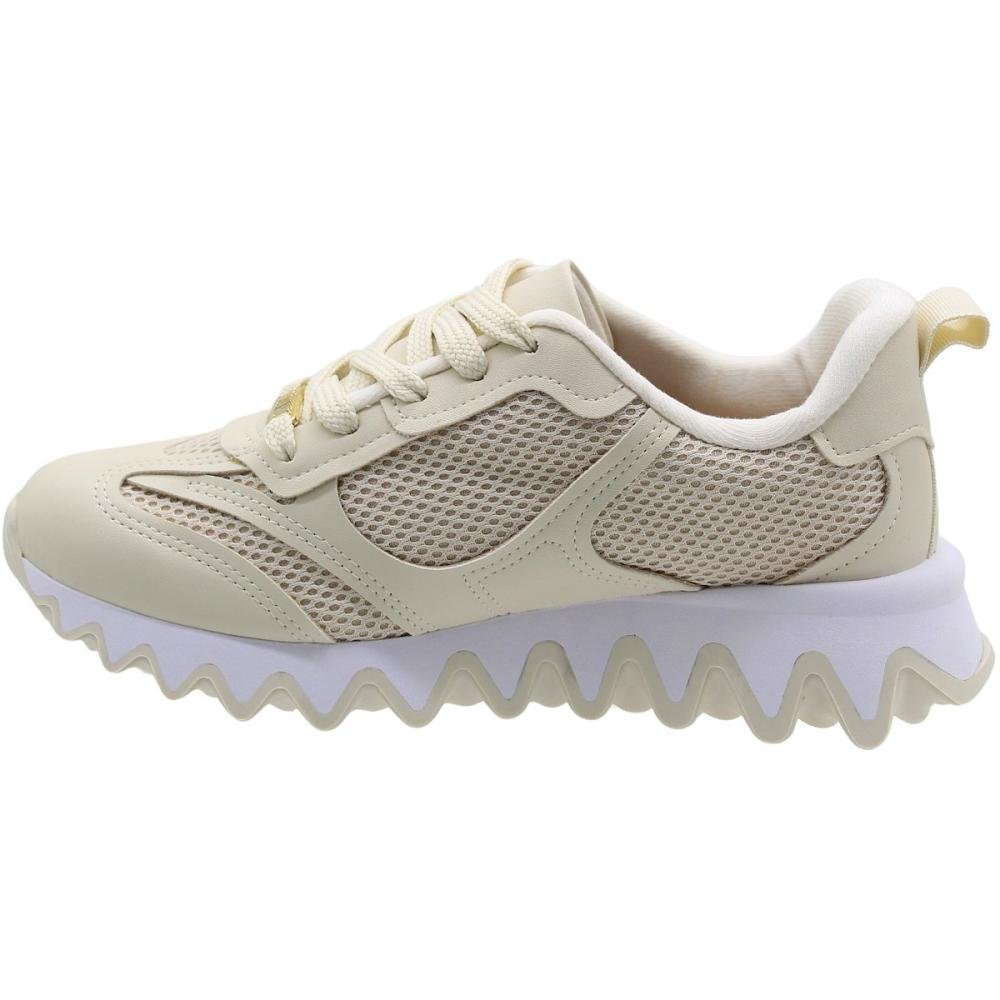 Tênis Casual Vizzano Nylon Fre Feminino Branco 3
