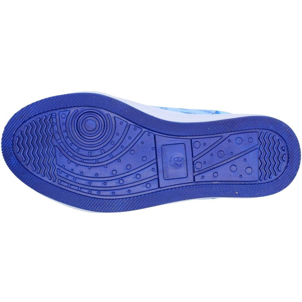 Tênis Cano Alto Infantil Dyan Alien Aloha Conchas Meninas Azul 5