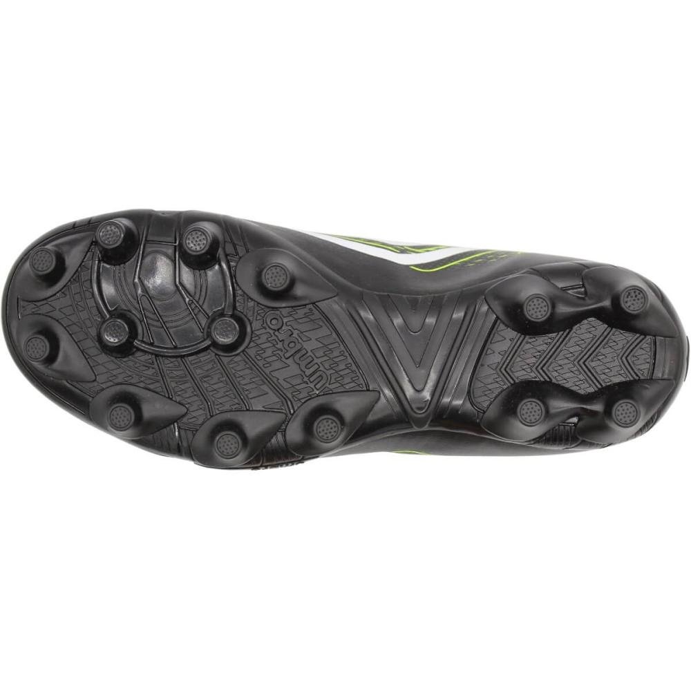 Chuteira Campo Infantil Umbro Fast II Conforto Menino Preto/Verde/Branco 5
