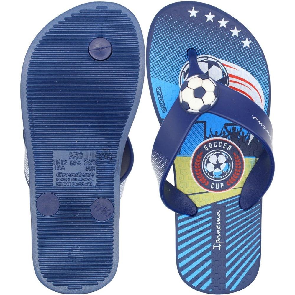 Chinelo De Dedo Infantil Ipanema Sporty Esportes Menino Azul 3