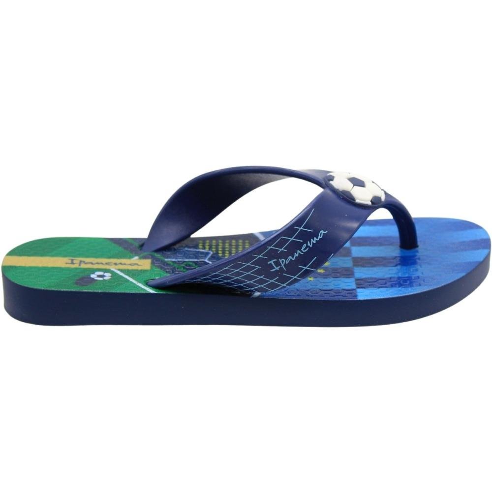 Chinelo De Dedo Infantil Ipanema Sporty Esportes Menino Azul/Verde 2