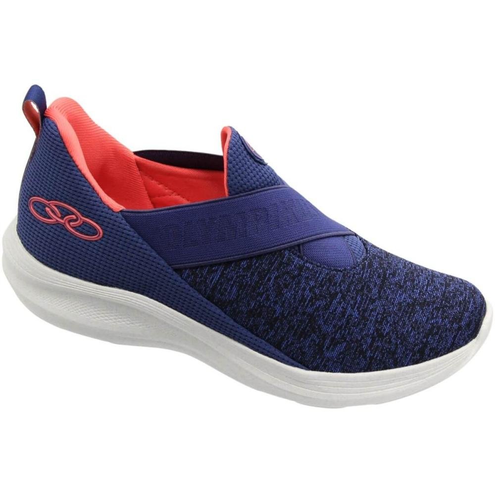 Tênis Casual Olympikus Easy 3 Slip On Feminino Azul 3