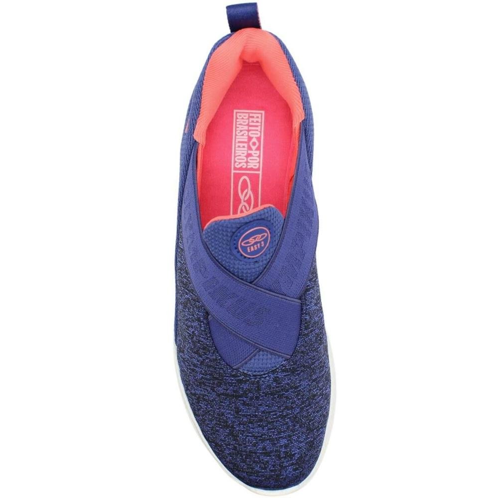 Tênis Casual Olympikus Easy 3 Slip On Feminino Azul 4