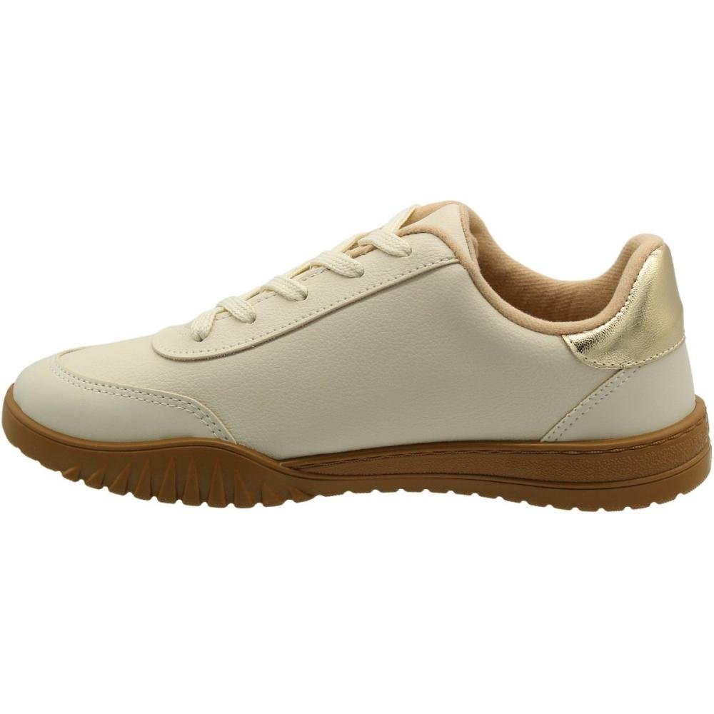 Tênis Casual Moleca Napa Flo Feminino Branco 3