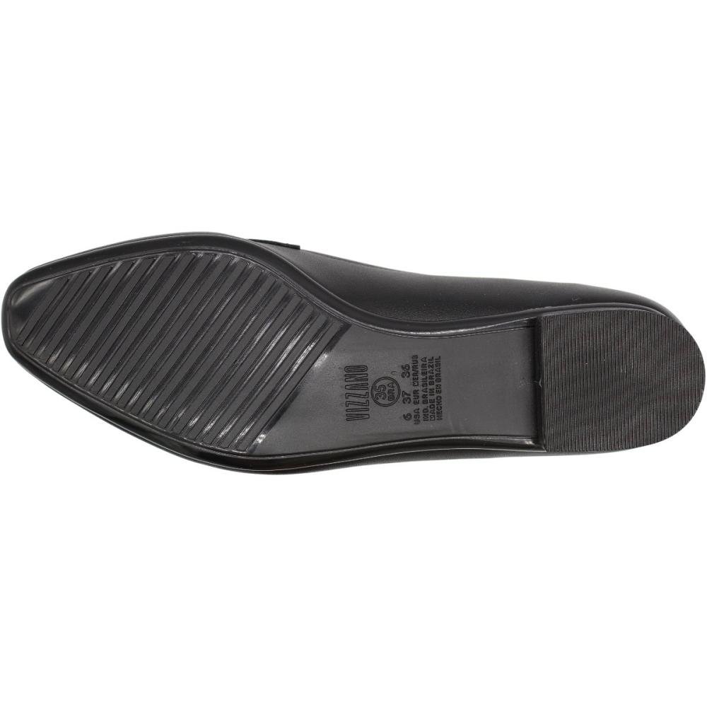 Sapatilha Vizzano Napa Fivela Feminina Preto 5