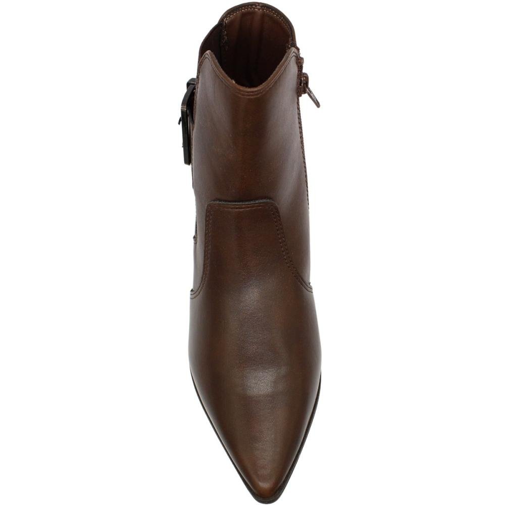 Bota Ramarim Austin Cano Curto Feminino Marrom 4