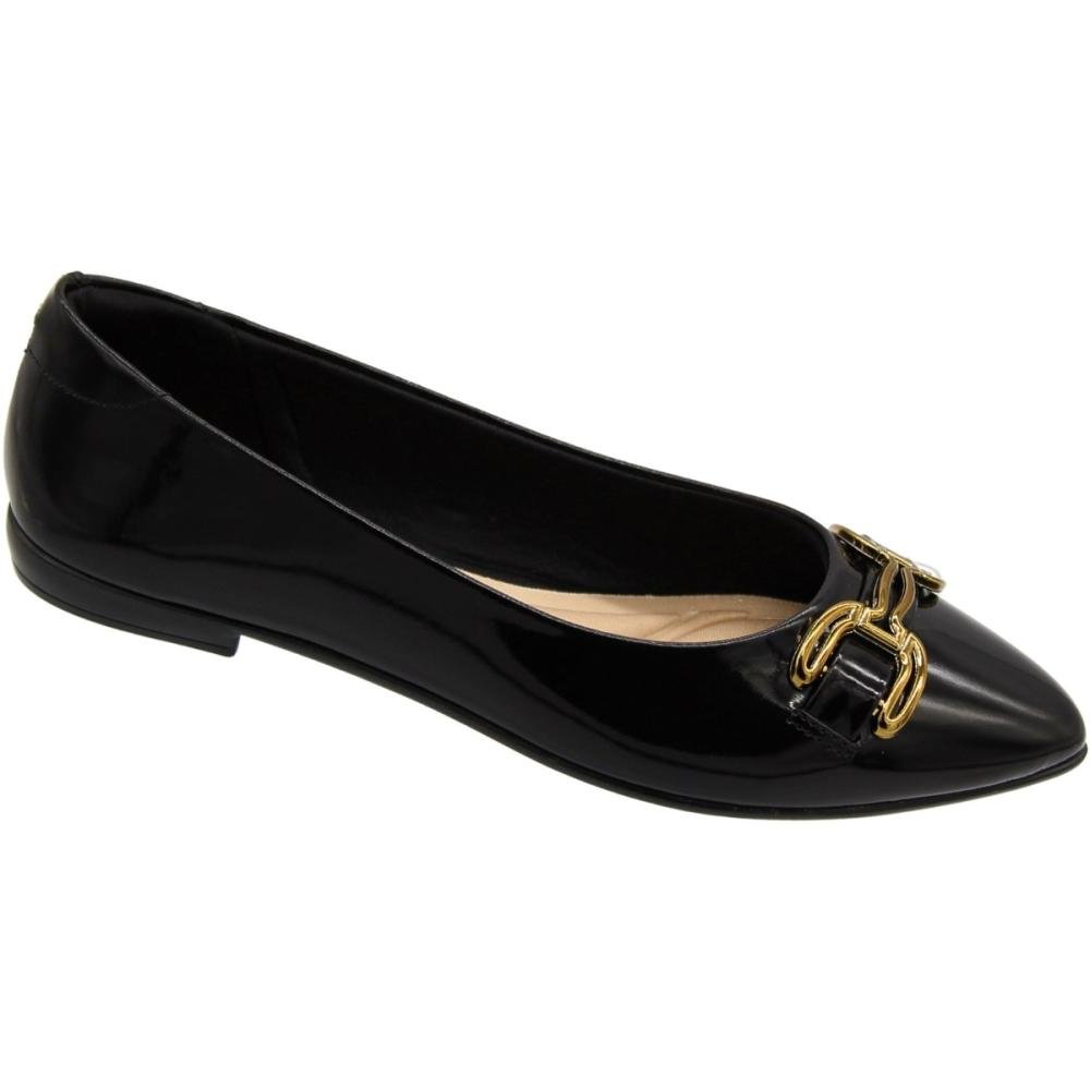 Sapatilha Beira Rio Fresh Neo Adorno Metalizado Feminino Preto 3