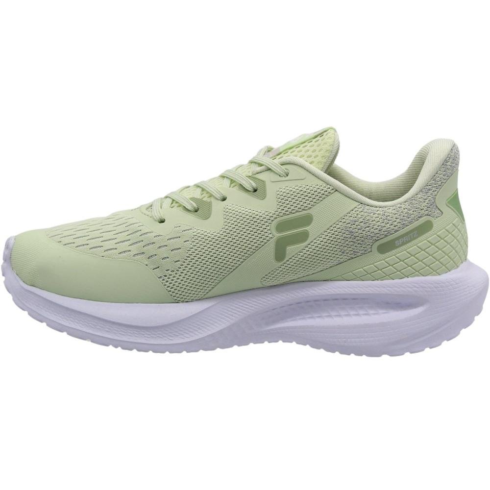 Tênis Esportivo Fila Spritz Texturizado Feminino Verde 2
