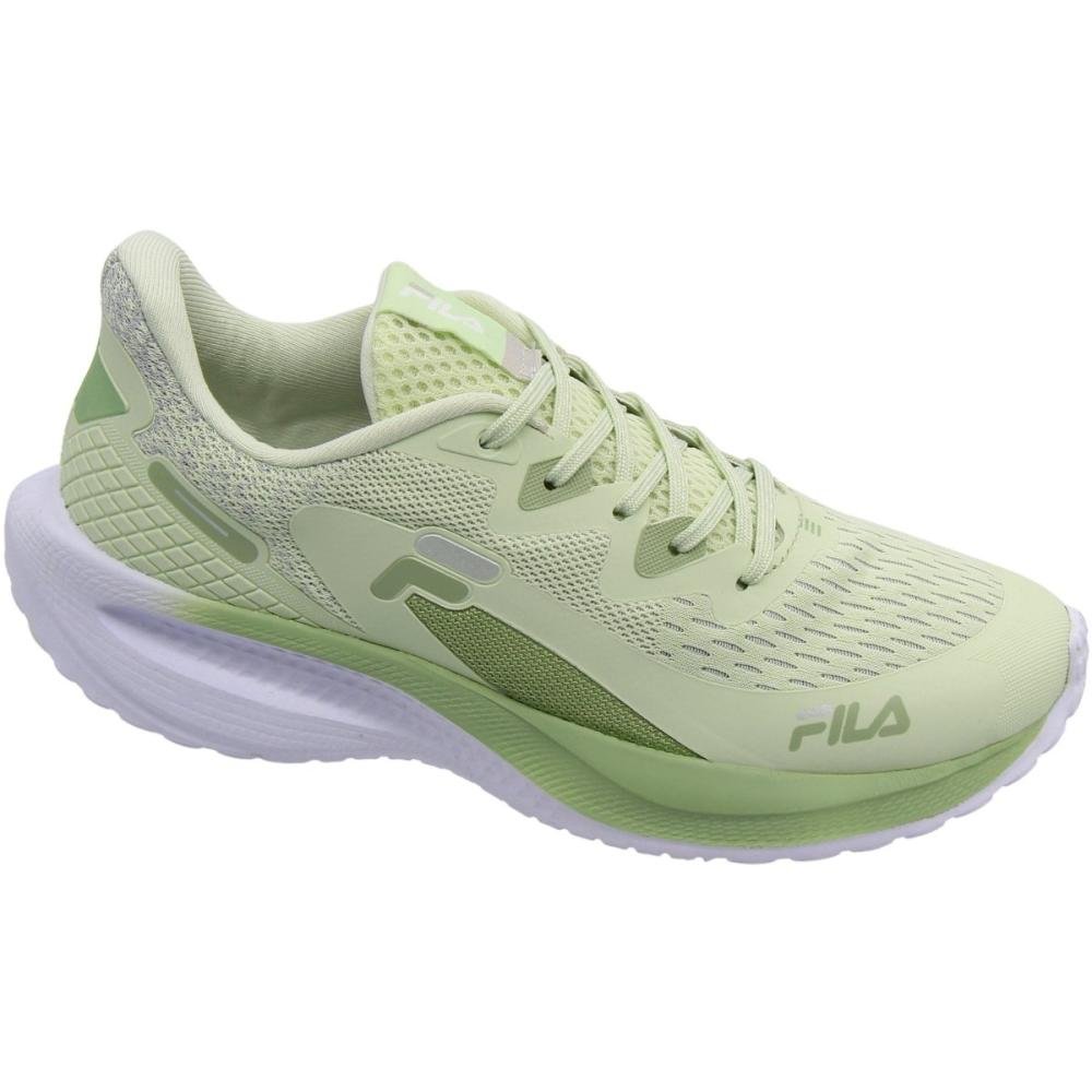 Tênis Esportivo Fila Spritz Texturizado Feminino Verde 3