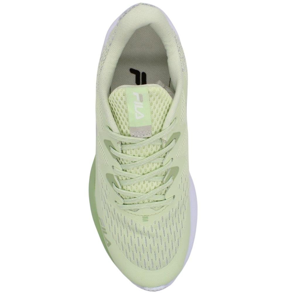 Tênis Esportivo Fila Spritz Texturizado Feminino Verde 4