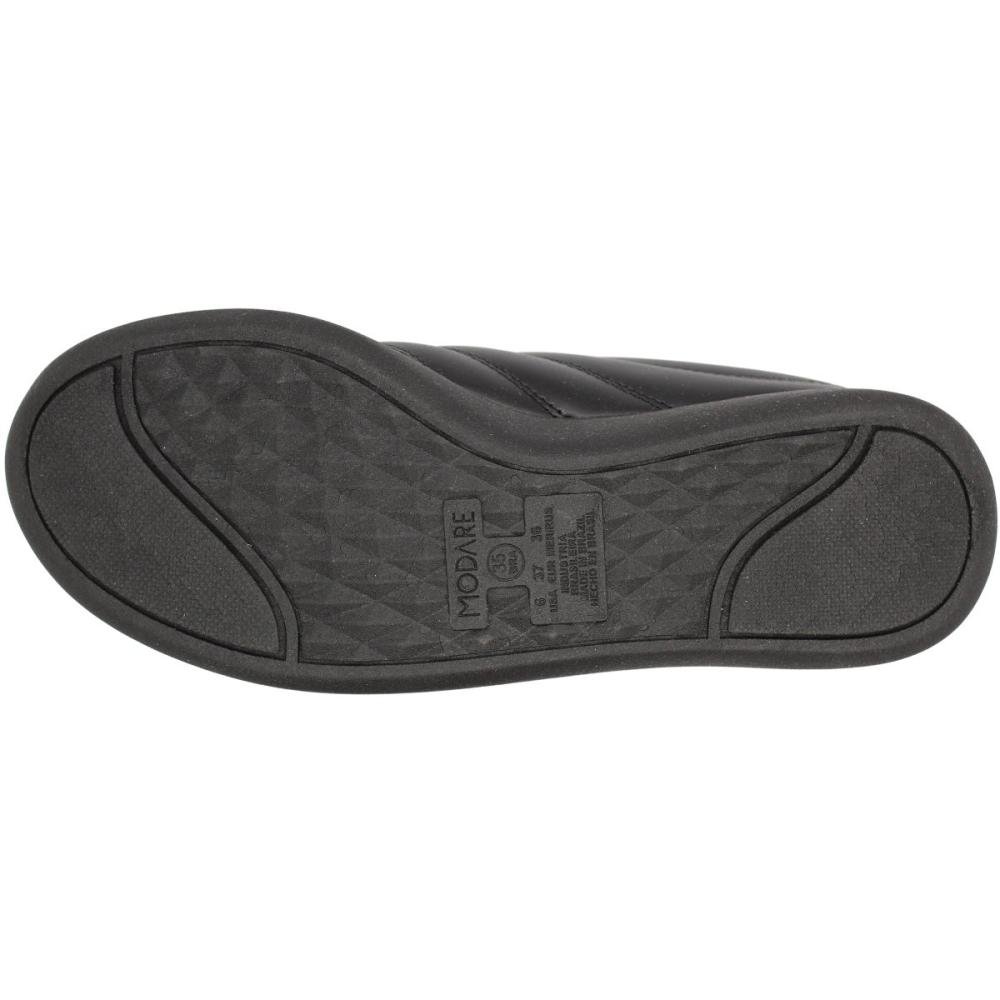 Tênis Casual Modare Ultra conforto Napa Floater Feminino Preto 5