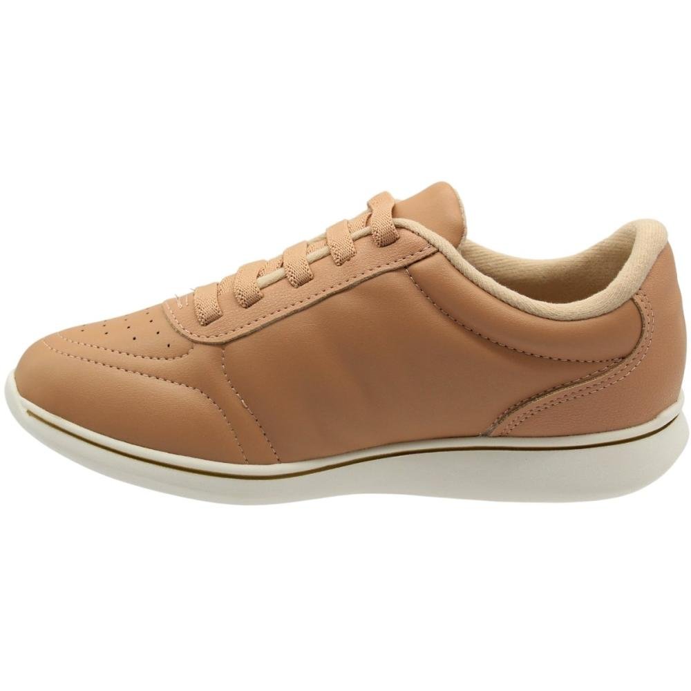 Tênis Casual Modare Ultra conforto Napa Floater Feminino Bege 2