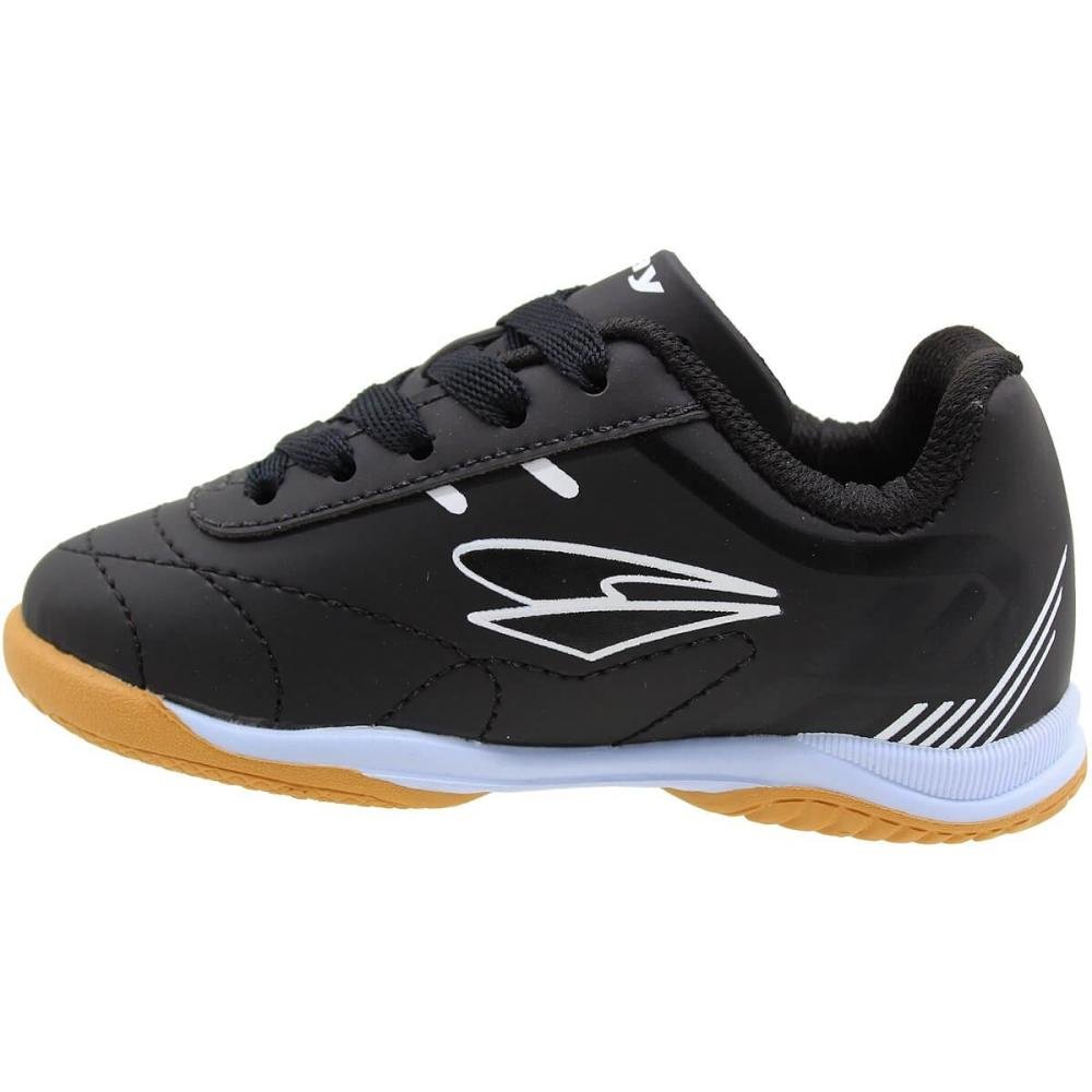 Chuteira Futsal Infantil Baby Dray Speedy Menino Preto 3