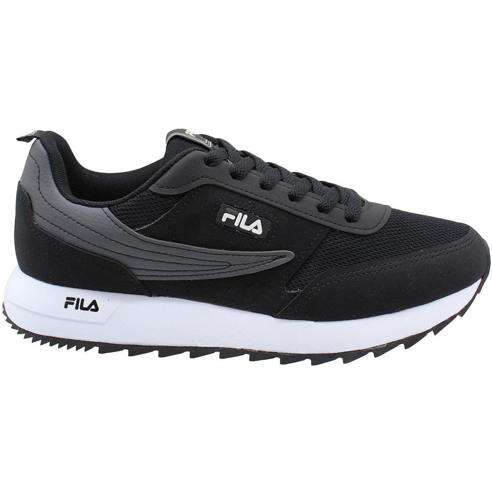 Tênis Casual Fila Retro Flag Masculino Preto/Branco 2