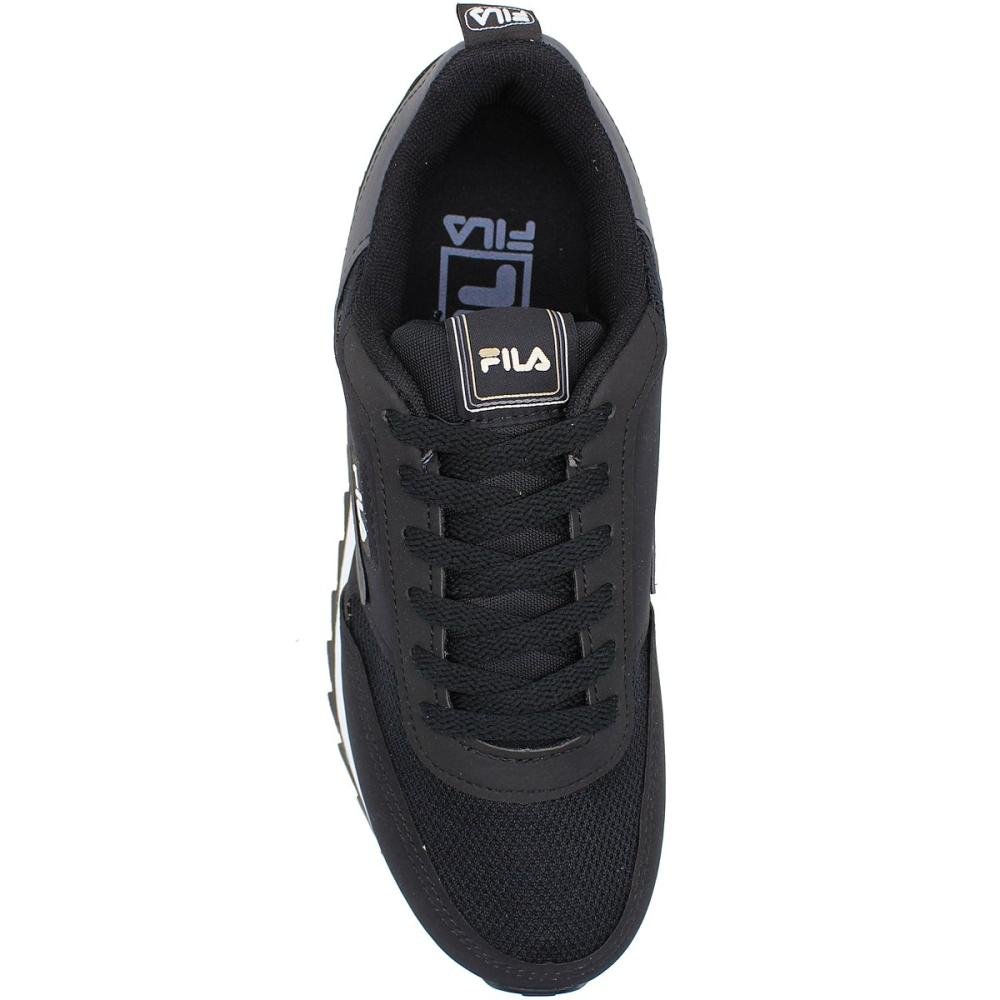Tênis Casual Fila Retro Flag Masculino Preto/Branco 4