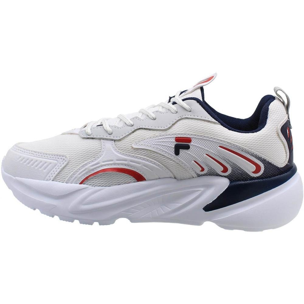 Tênis Running Fila Esportivo Street Fit 2 Masculino Branco/Azul 3