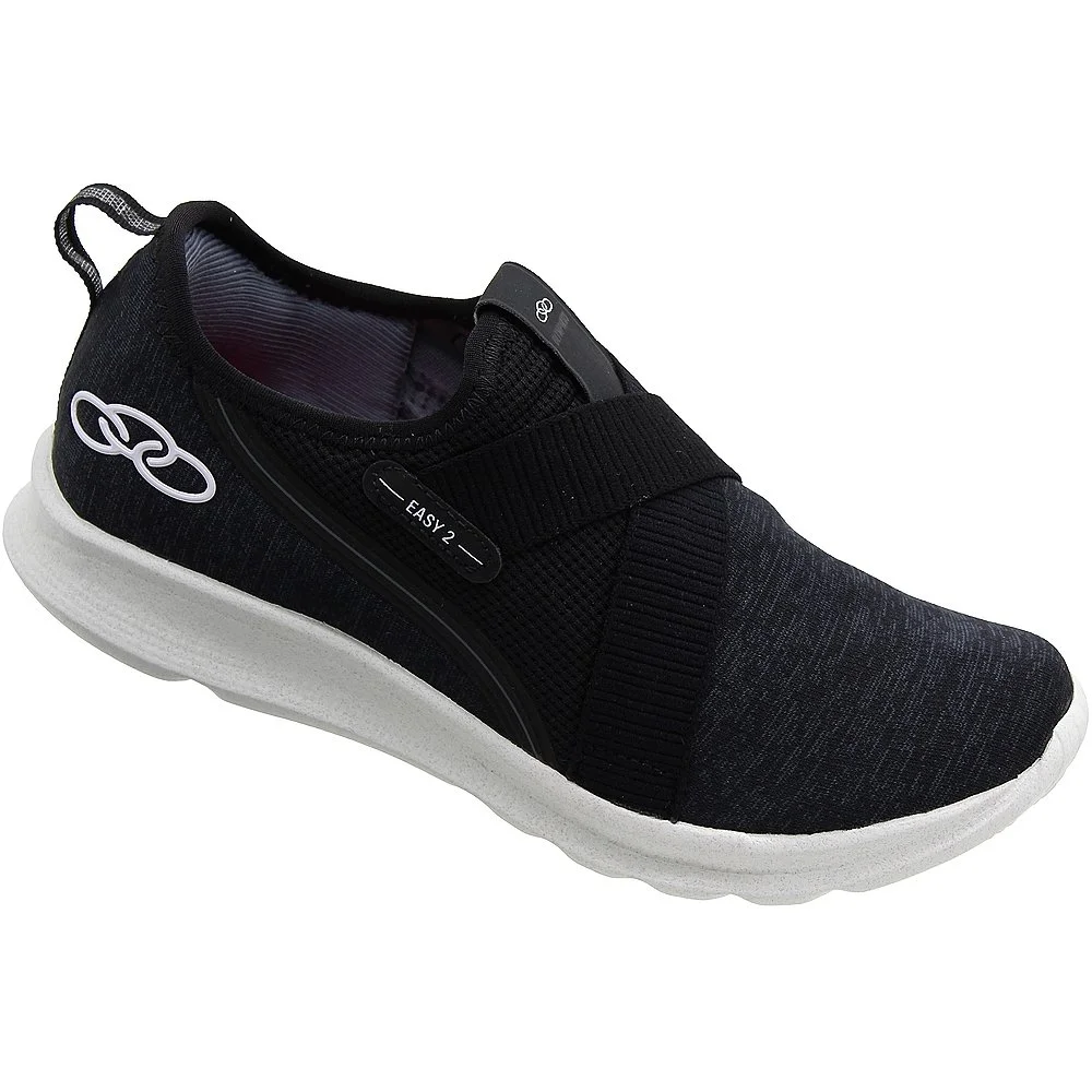 Tênis Casual Olympikus Easy 2 Calce Fácil Feminino Preto 4