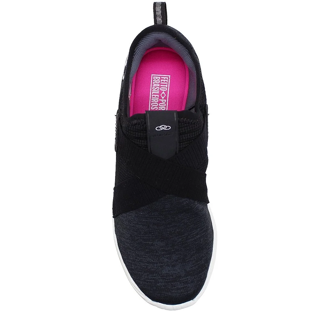 Tênis Casual Olympikus Easy 2 Calce Fácil Feminino Preto 5