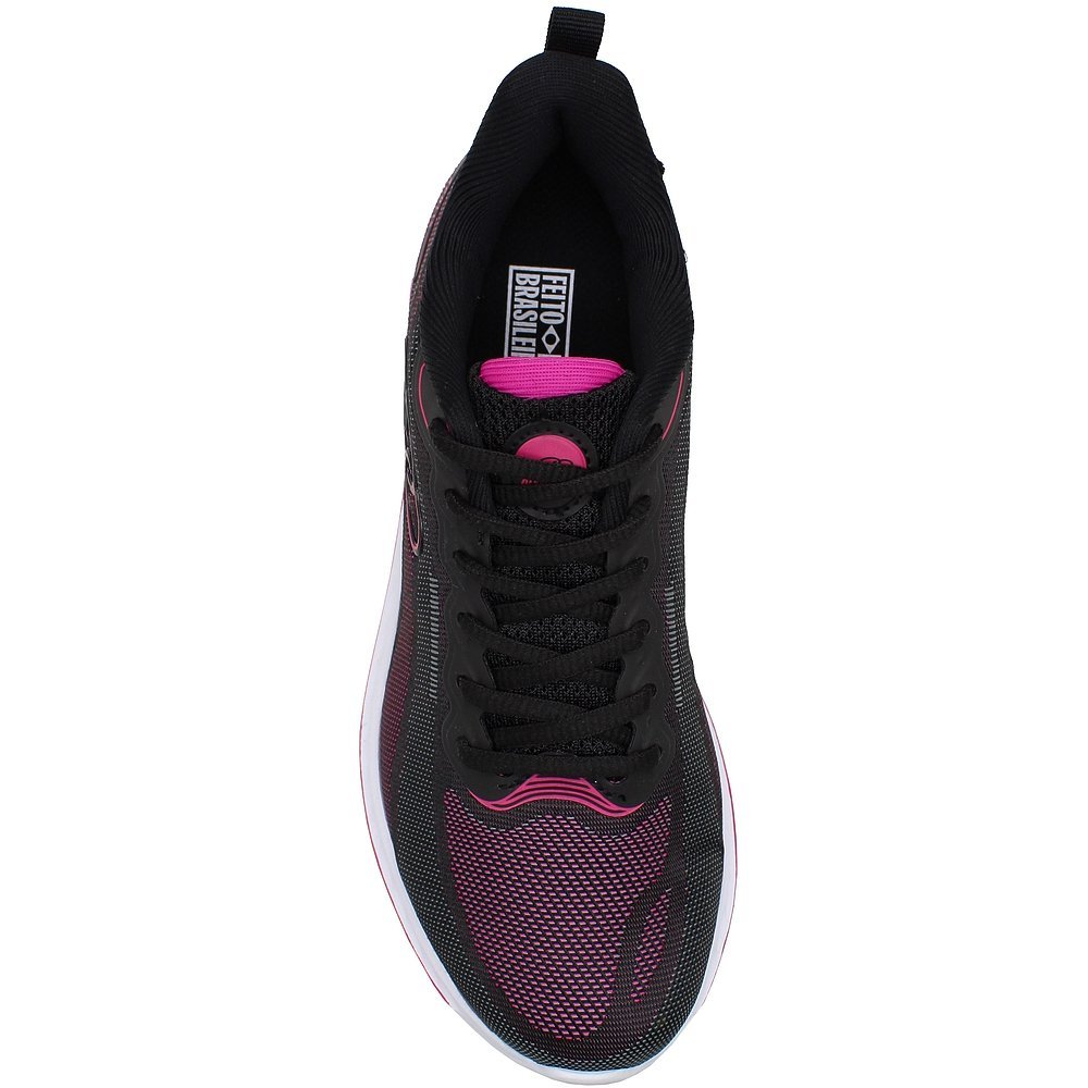 Tênis Olympikus Apolis Feminino Esportivo Performance Feminino Preto/Rosa 4