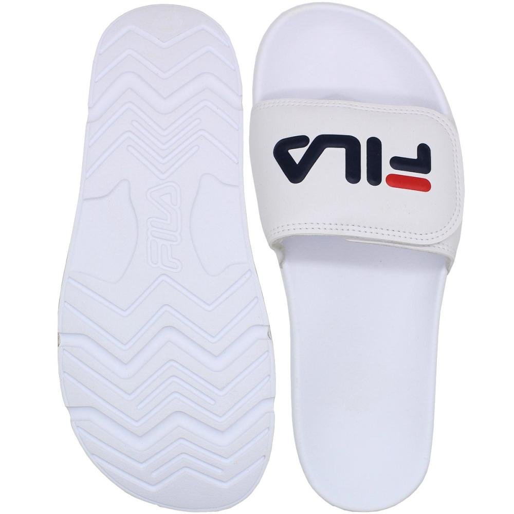 Chinelo Slide Fila Drifter VLC Masculino Branco 3