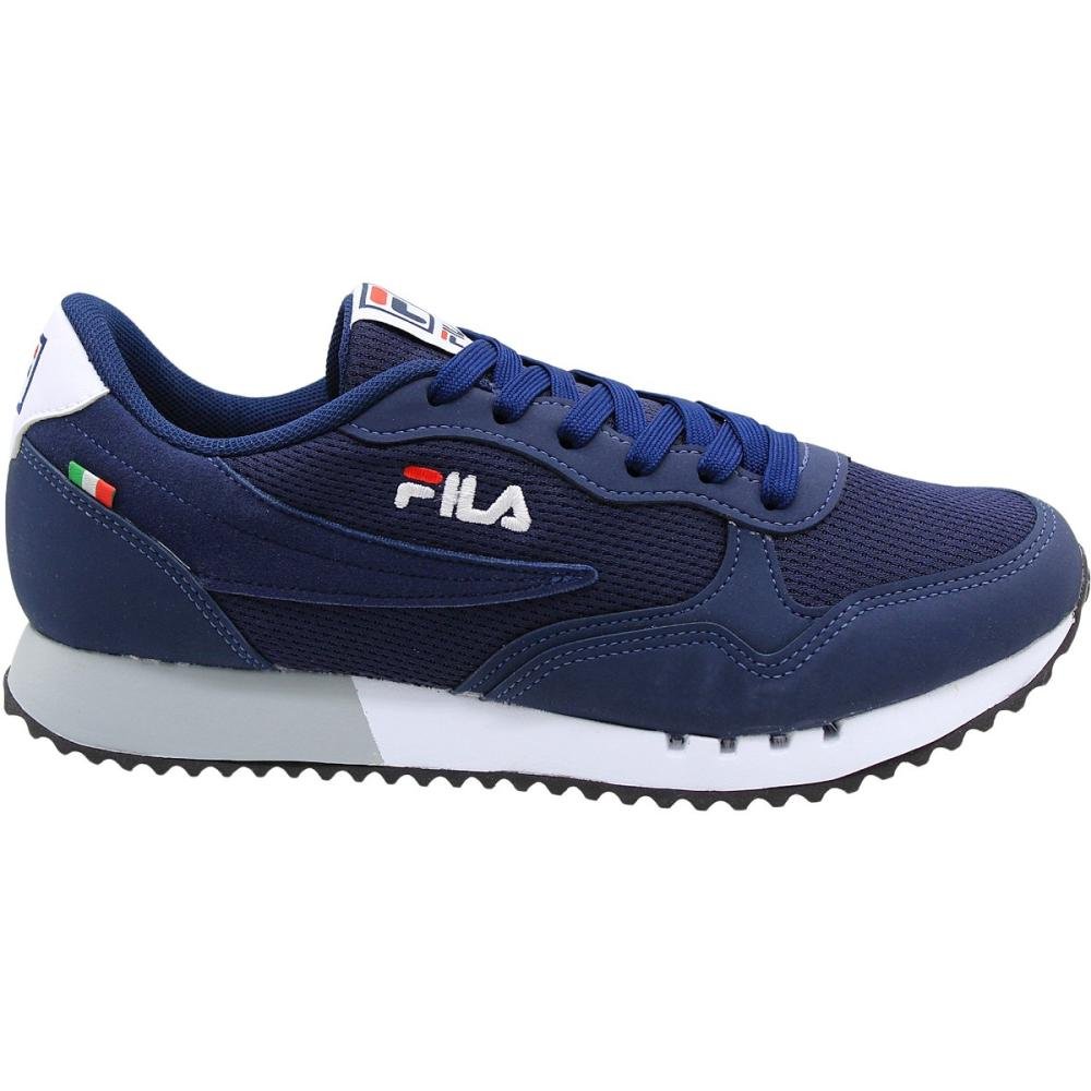 Tênis de Corrida Fila Euro Sportii Jogger Sport II Masculino Azul/Vermelho 2