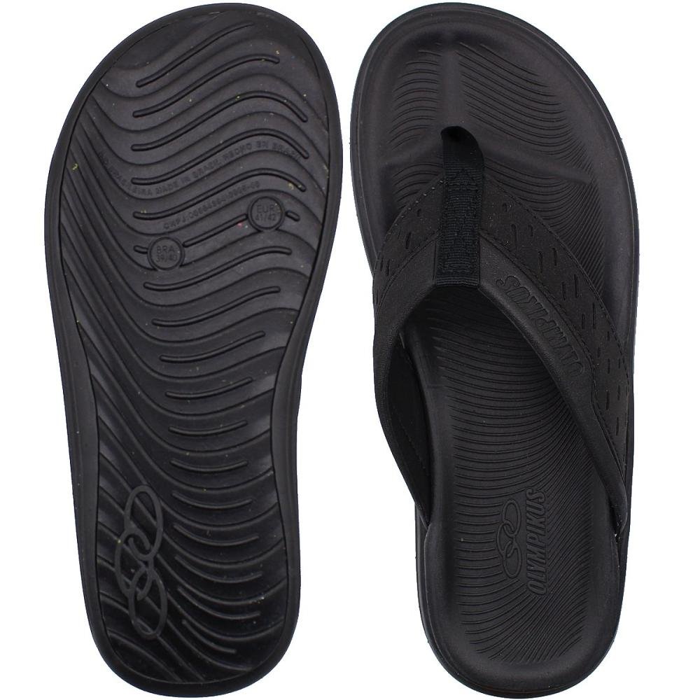 Chinelo de Dedo Olympikus Caraiva Masculino  Preto 3