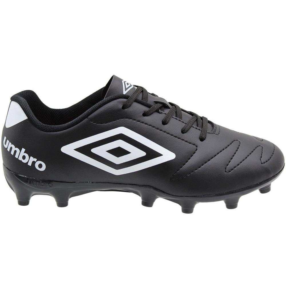 Chuteira de Campo Umbro Class 2.2 JR Infantil Menino Preto 2