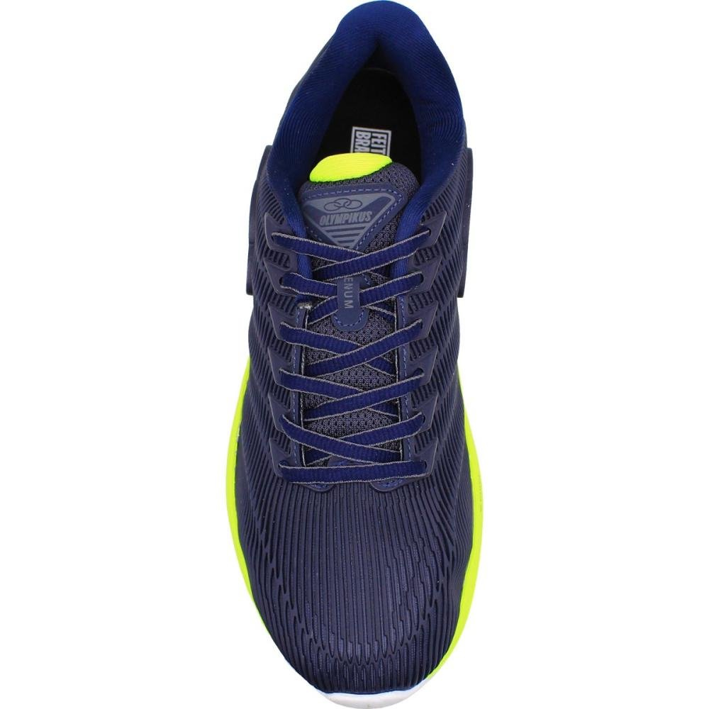 Tênis Juvenil Olympikys Venum Esportivo Cadarço Masculino Azul/Verde 4