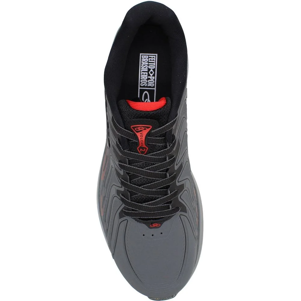 Tênis Esportivo Olympikus Volcan 2 Texturizado Masculino  Cinza 4