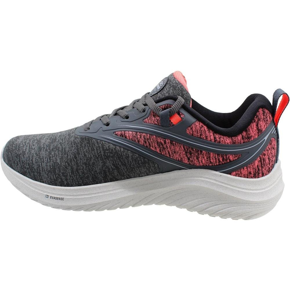 Tênis Esportivo Olympikus Alfa 2 Texturizado Feminino  Cinza/Rosa 3