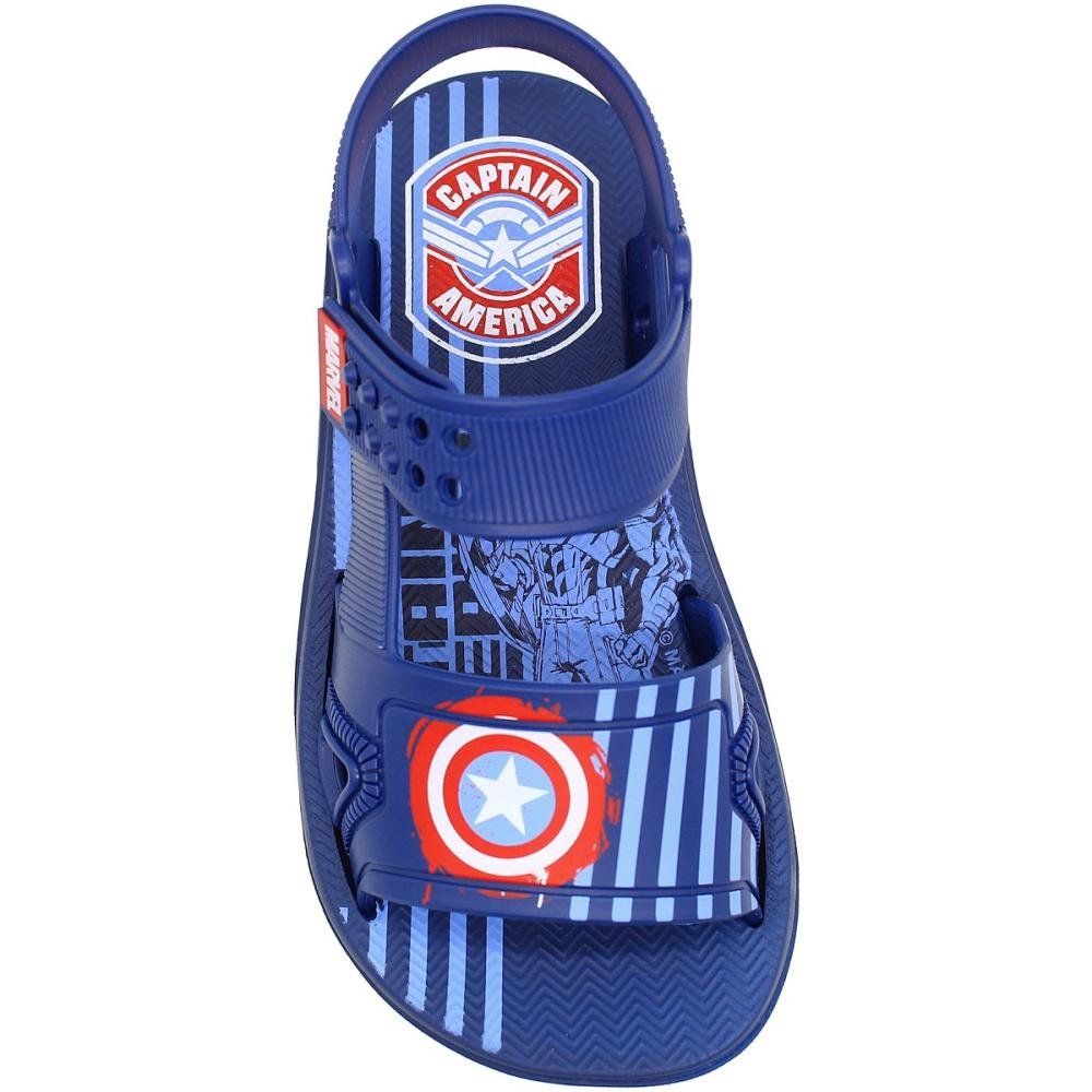 Sandália Papete Infantil Web Menino Azul Escuro 4