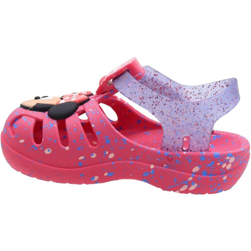 Sandália Infantil Grendene Kids Brilho Menina Rosa Claro 3