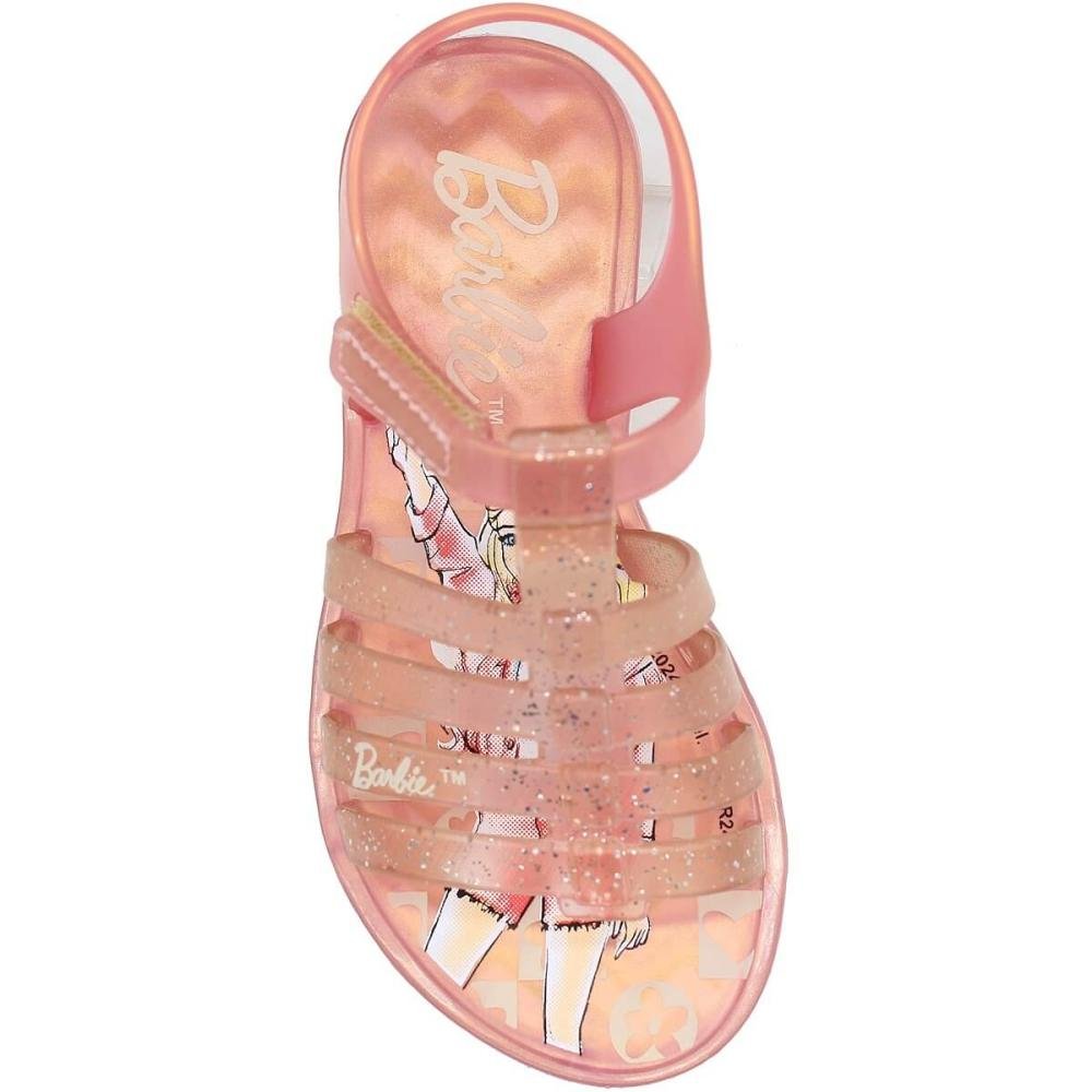 Sandália Infantil Rasteira Menina Rosa 4