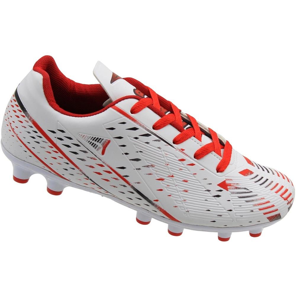 Chuteira de Campo Masculina Winner Texturizada Tricolor 