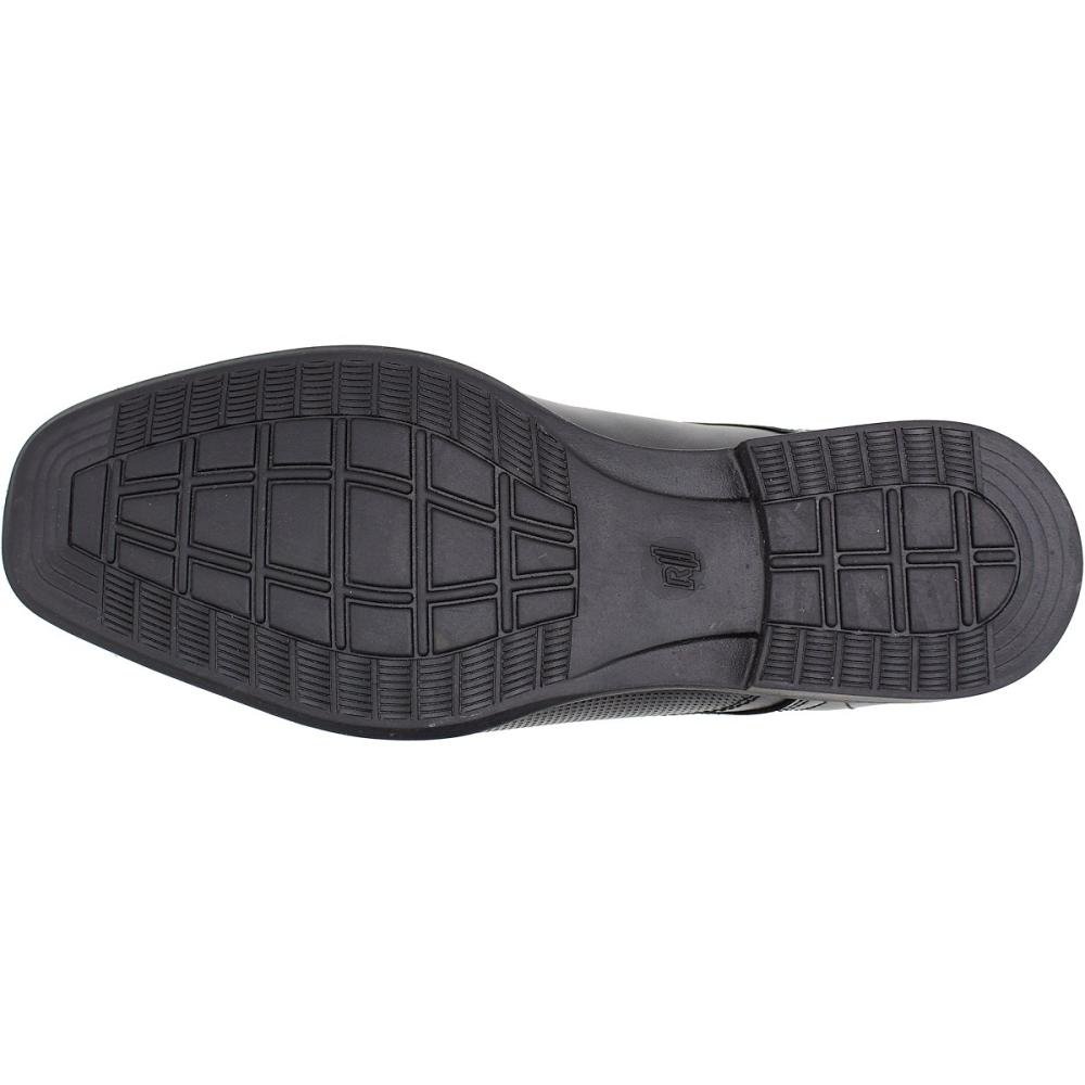 Sapato Social Masculino Rafarillo Senna Couro Bico Quadrado Preto 5