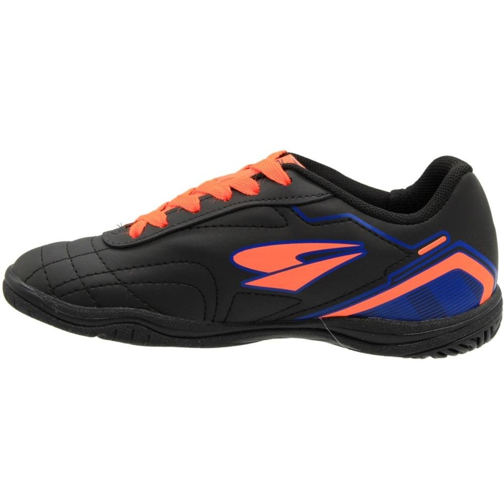 Chuteira Infantil Futsal Dray Spedy JR Indoor Menino Preto 2