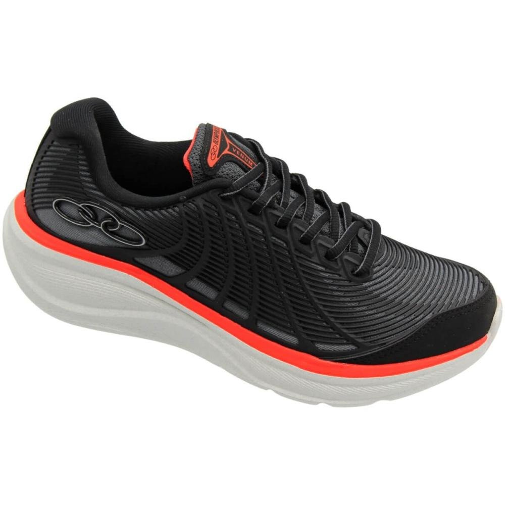 Tênis Infantil Olympikus Venum 2 Juvenil Menino Preto/Vermelho 3