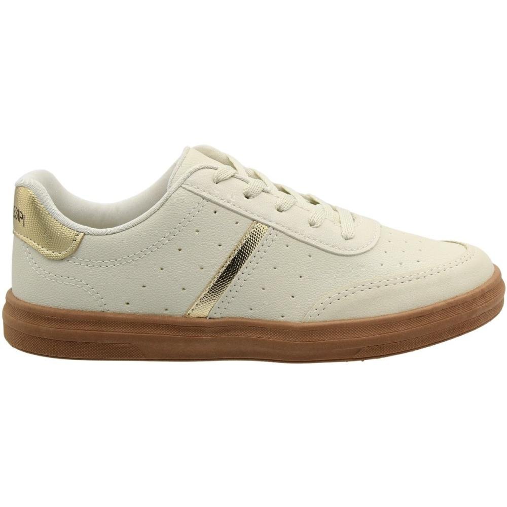 Tênis Casual Mississipi Listra Macio Basic Sneaker Feminino