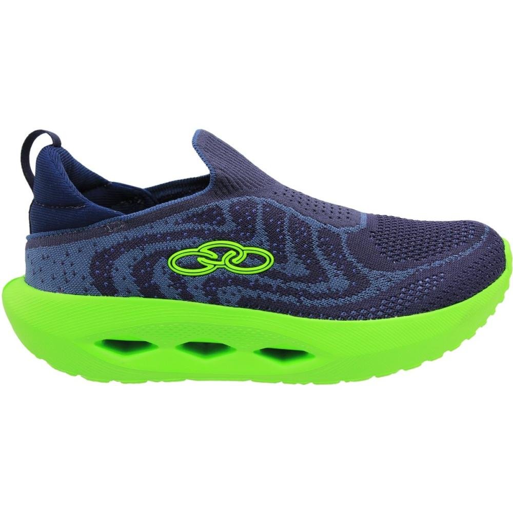 Tênis Esportivo Calce Fácil Olympikus Pixel Infantil Menino