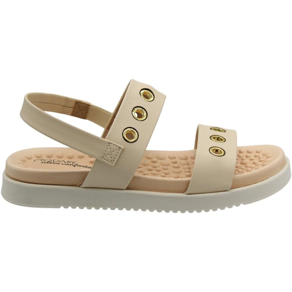 Sandália Plataforma Modare Tiras Com Ilhós Feminina