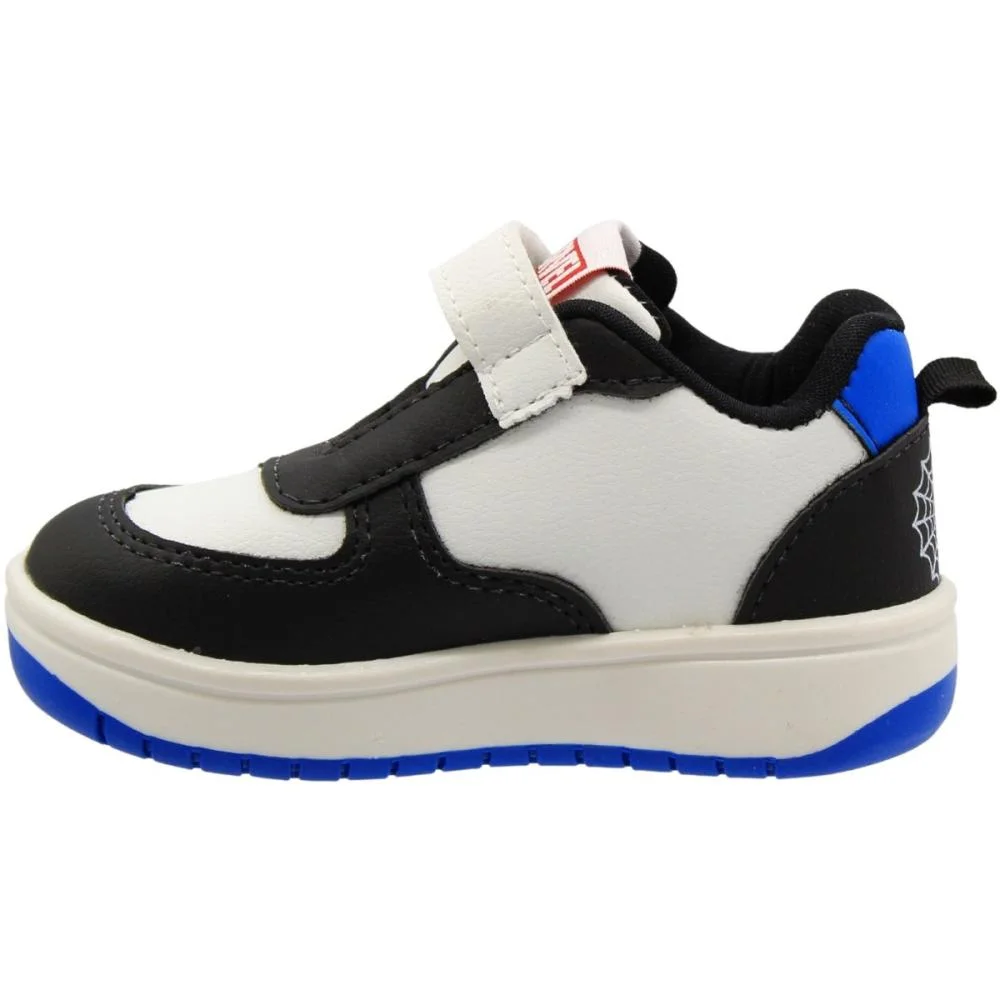 Tênis Casual Infantil Dyan Web Slinger Acolchoado Menino Branco/Preto/Azul 2