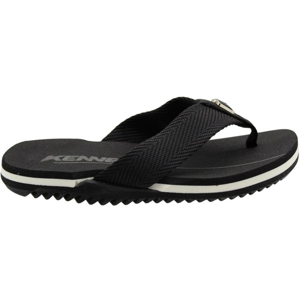 Sandália De Dedo Infantil Kenner NK6 Aplique Metal Menino Preto 2