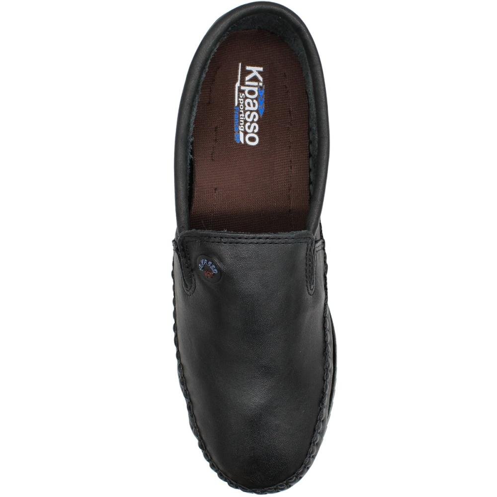 Sapatilha Kipasso Drive Couro Masculino Preto 4